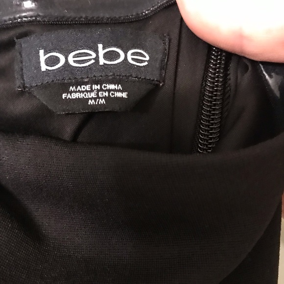 Bebe New BLK Mini Halter Bow / Super-Sweet… Super- Sexy… Classic Look. NEW w/tag - Picture 7 of 8